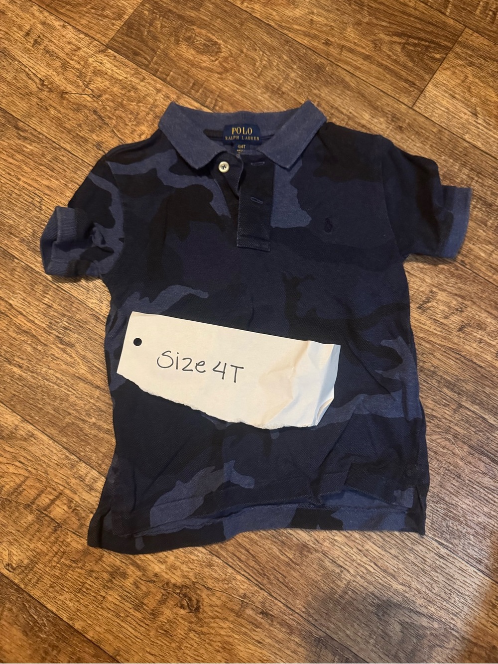 Polo by Ralph Lauren Boys' Navy & Dark Blue Camo Polo Shirt